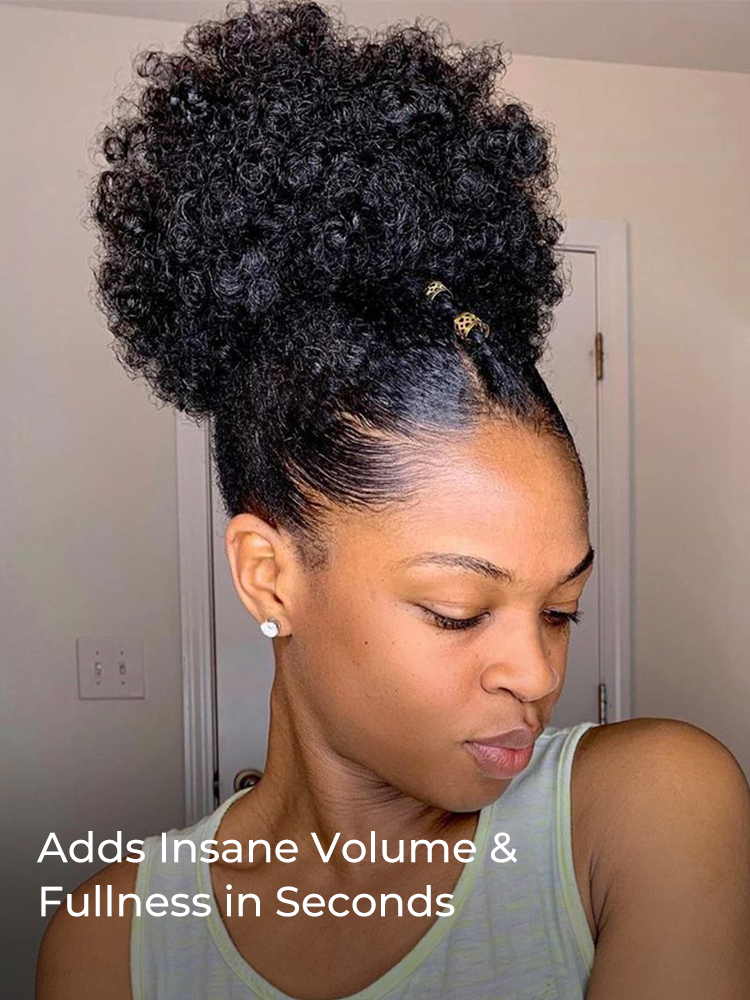 Afro Puff Extension With Drawstring