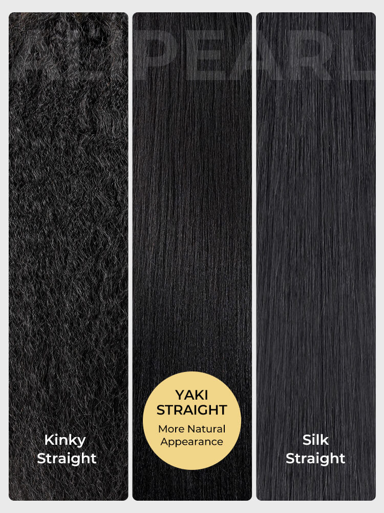 silk yaki straight hair