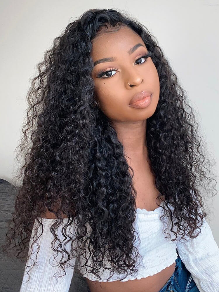 water wave lace wig