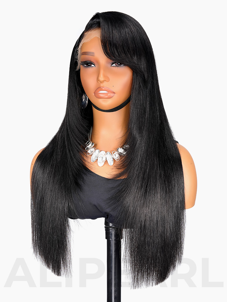  C Part Wig With Baby Hair