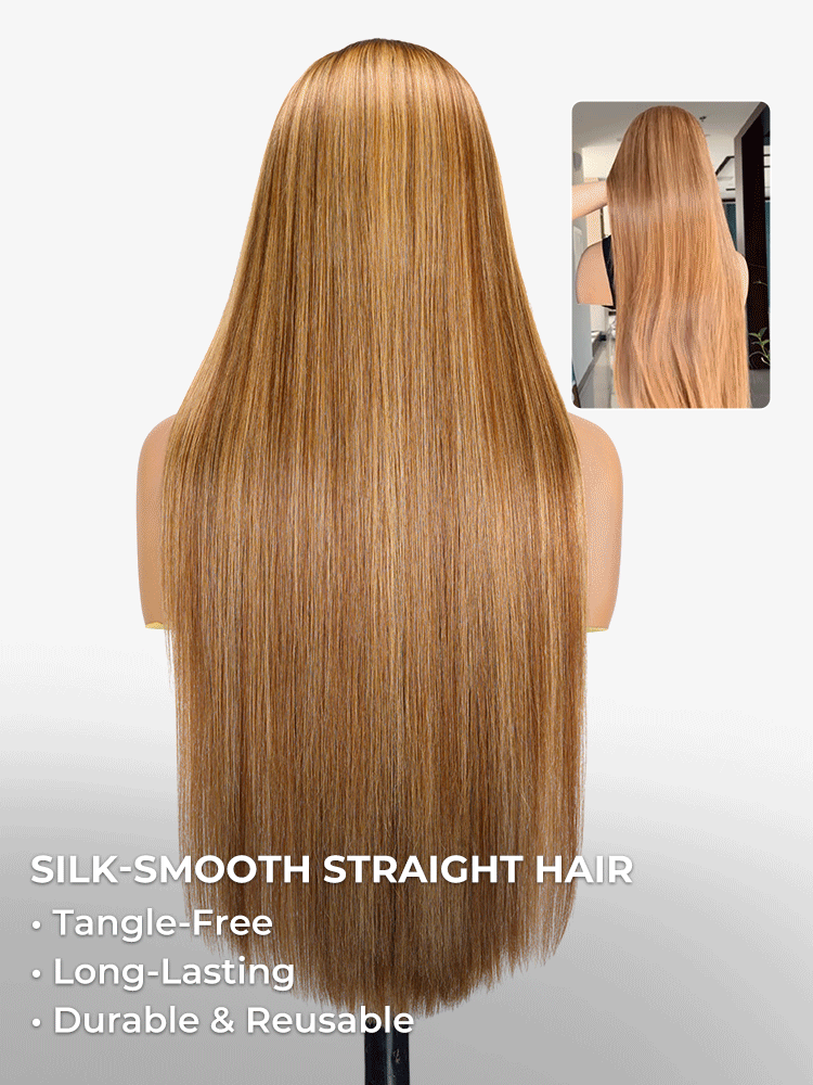 light brown with blonde highlights