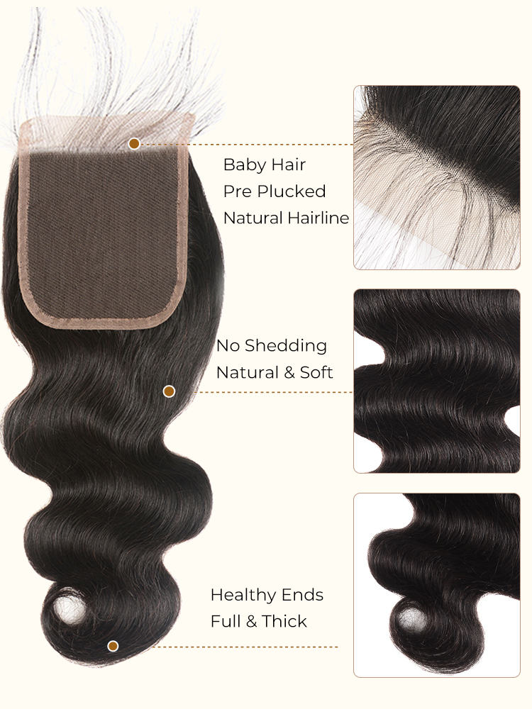 wavy bundles and closure 5x5