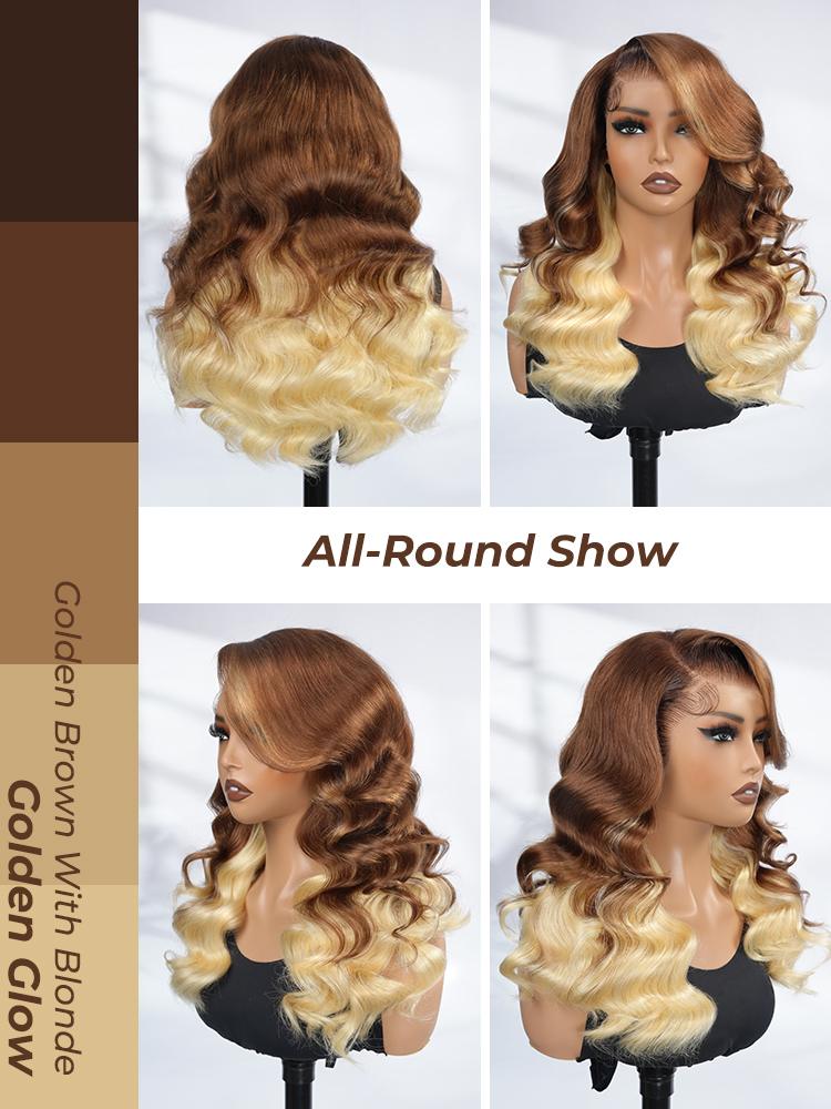 ombre colored lace front wigs human hair