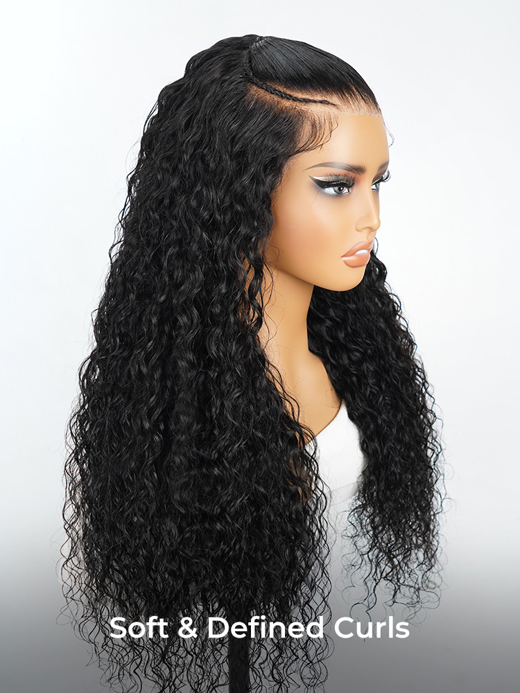 Natural Wave Lace Ftontal Wig Glueless