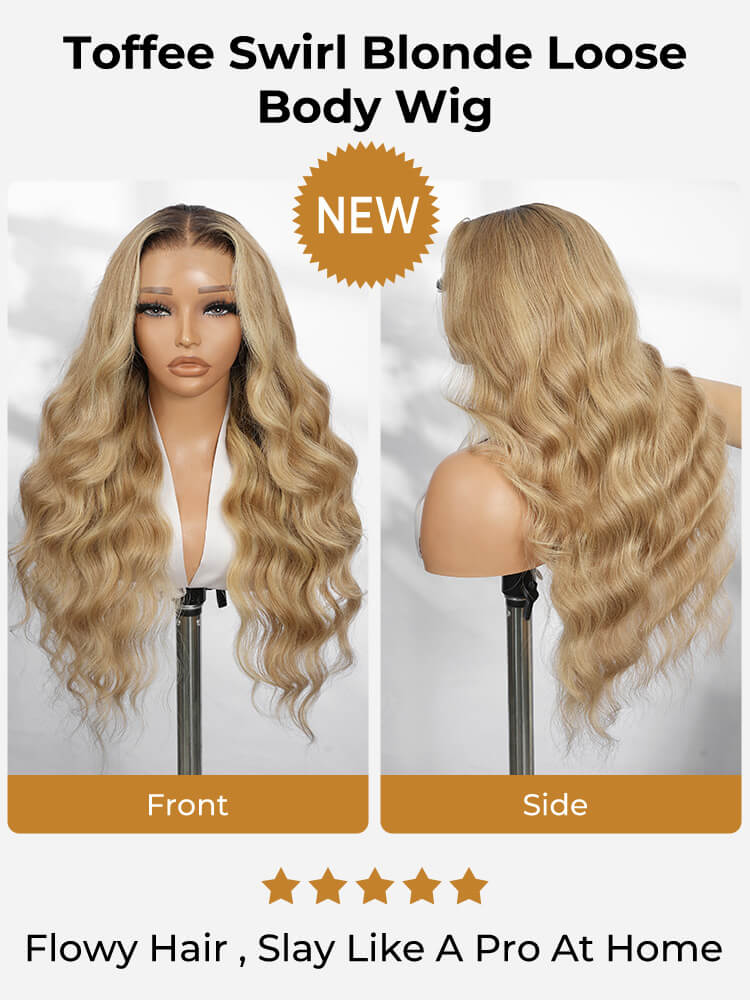 Colored HD Lace Front Wig Loose body wave