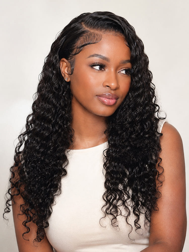 Alipearl Curly Glueless Wig