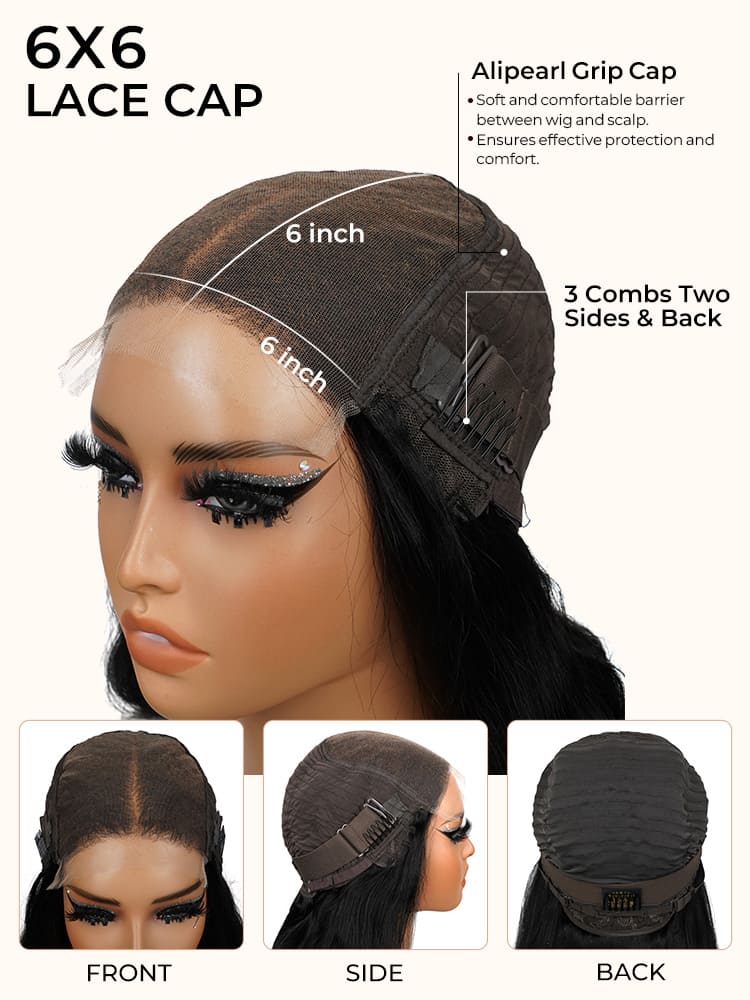 6x6 lace closure wig