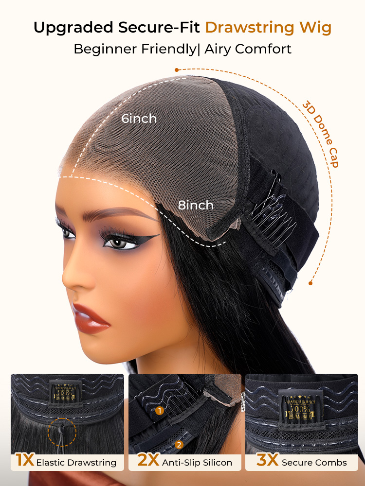 ready to go 5x7 lace front wig