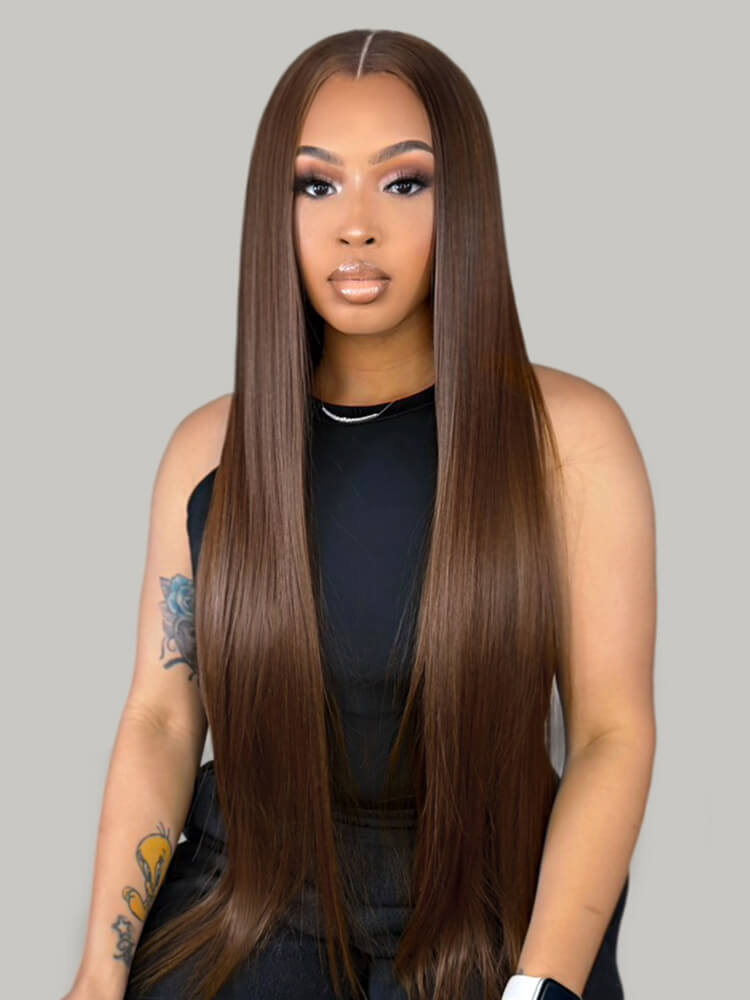 Silky Straight 13X6 Lace Frontal Wig