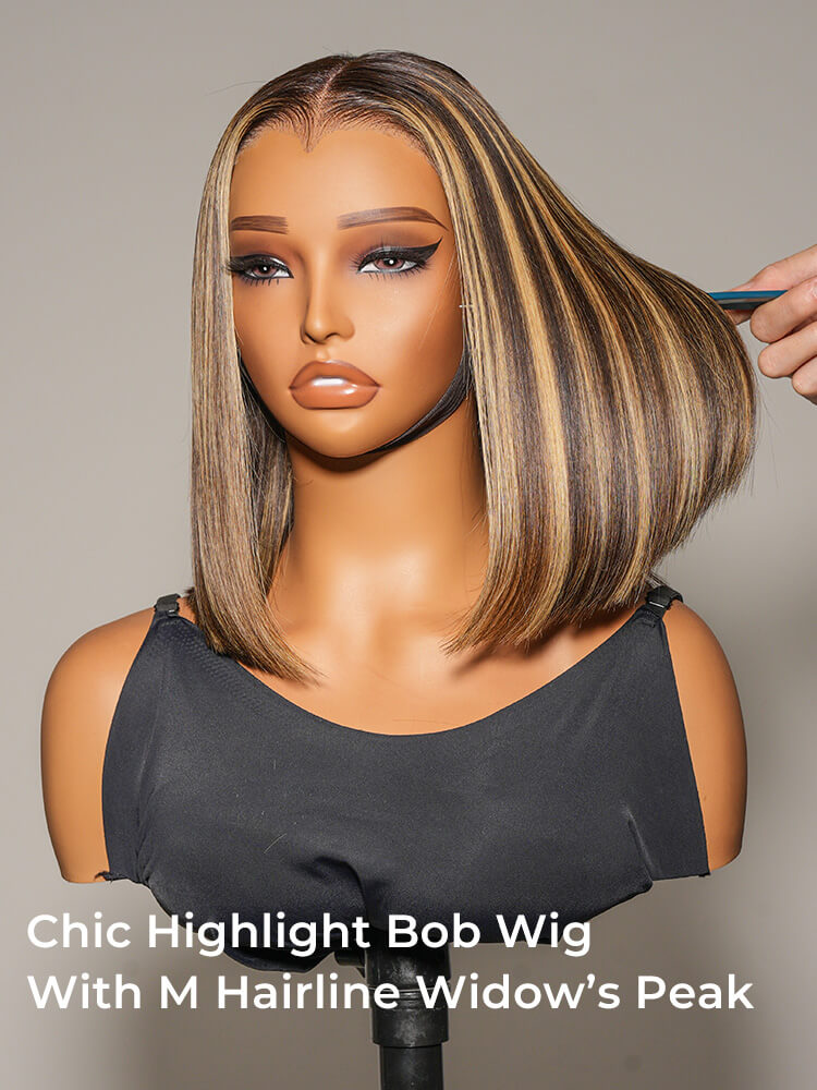 silk straight bob wig