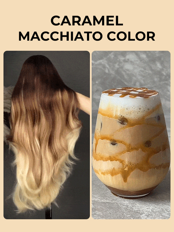 Brown Blonde Ombre Wavy Wigs