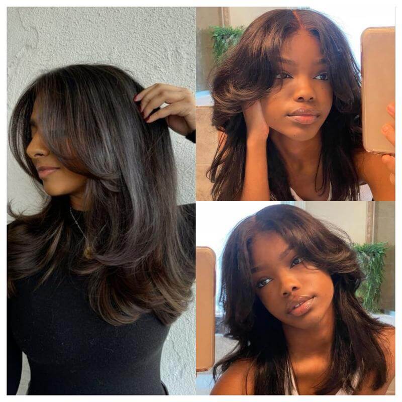 body wave wig with layers