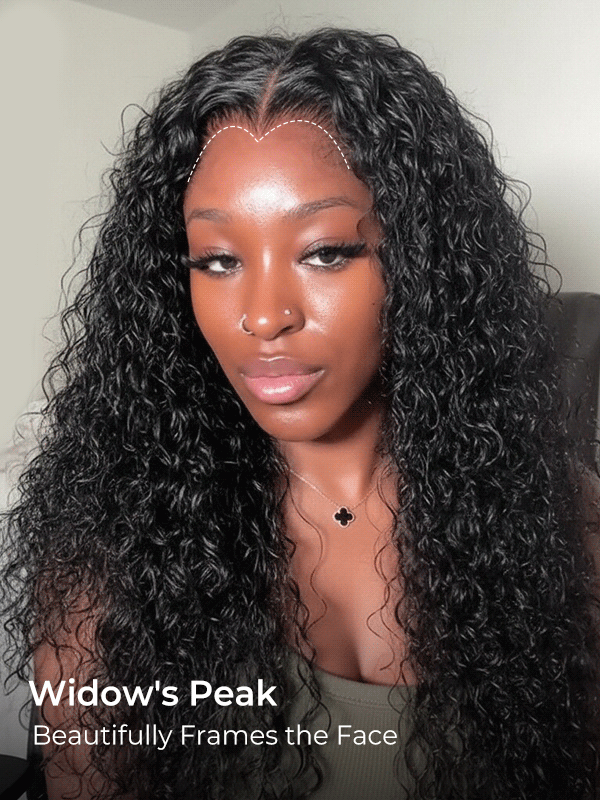 wigs with widow's peak