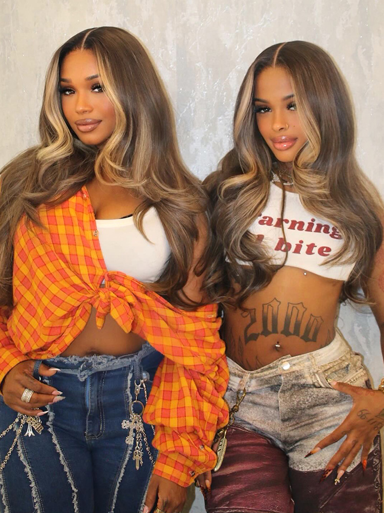  autumn colored lace frontal wig