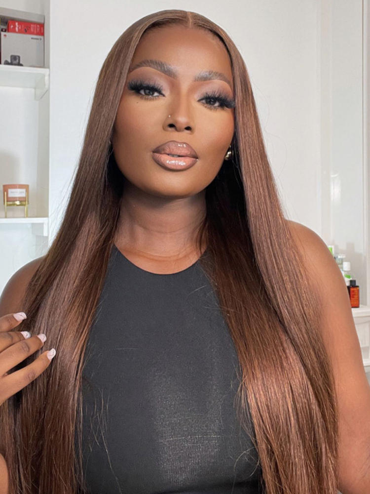 Glueless Straight Lace Front Wig