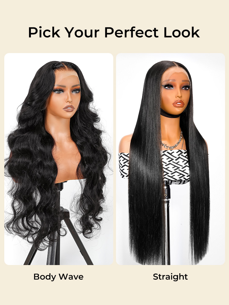 Silky Straight Long Lace Wig