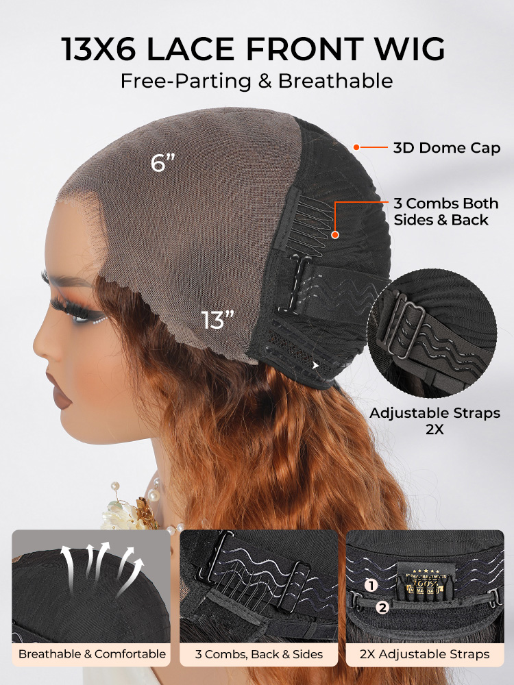 13s6 Large Lace Front Wig