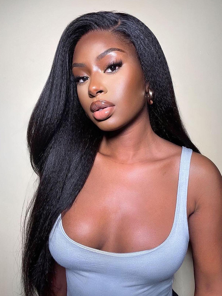Silky Straight Front Wig
