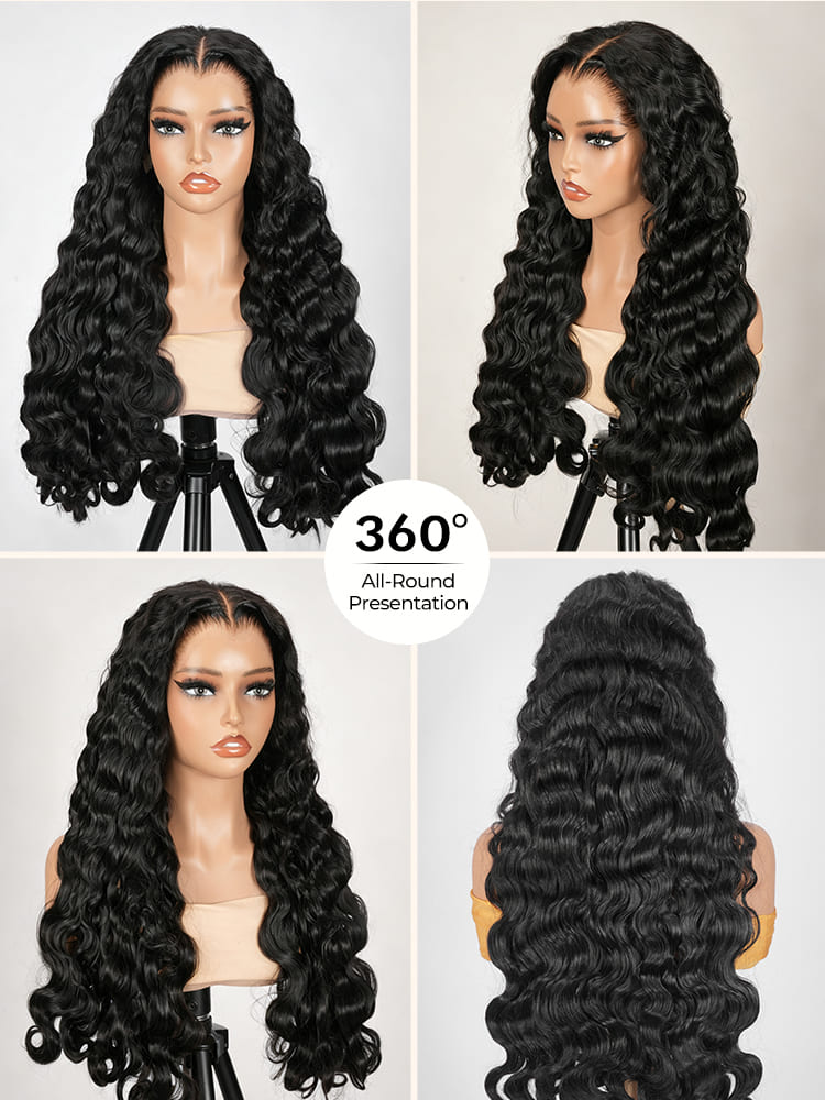 250 density human hair wig