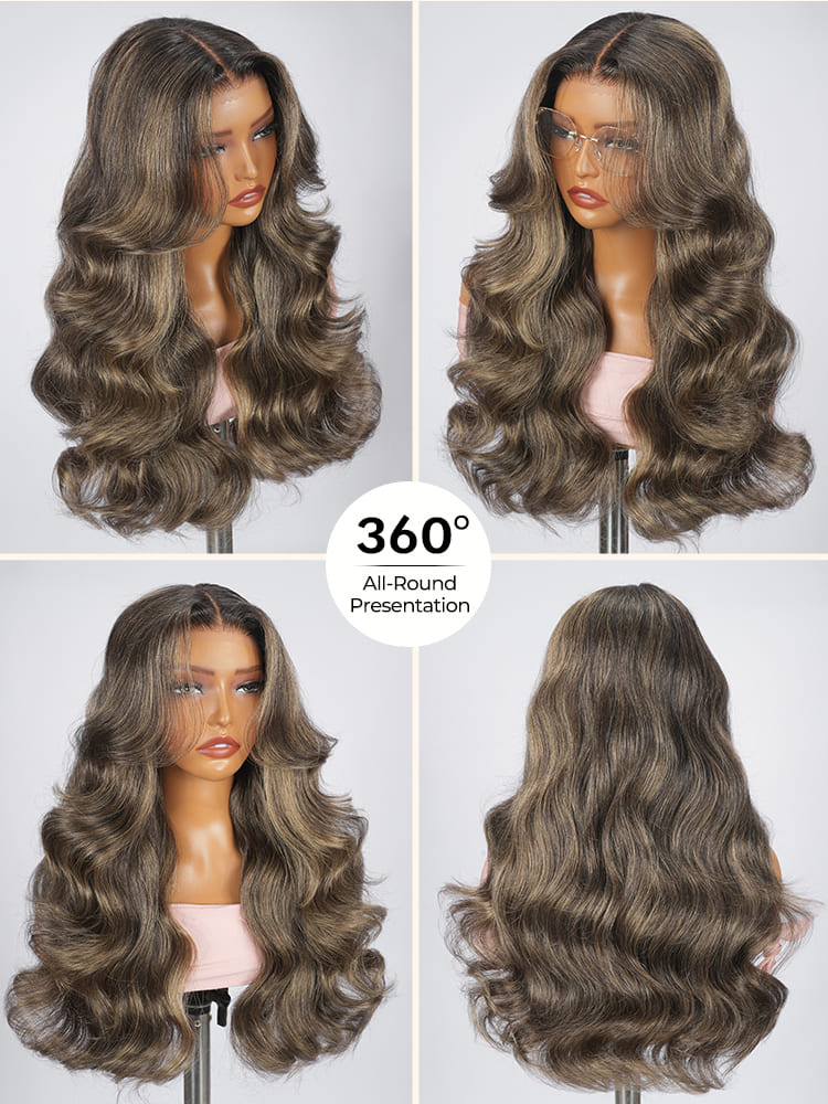 high density body wave wig