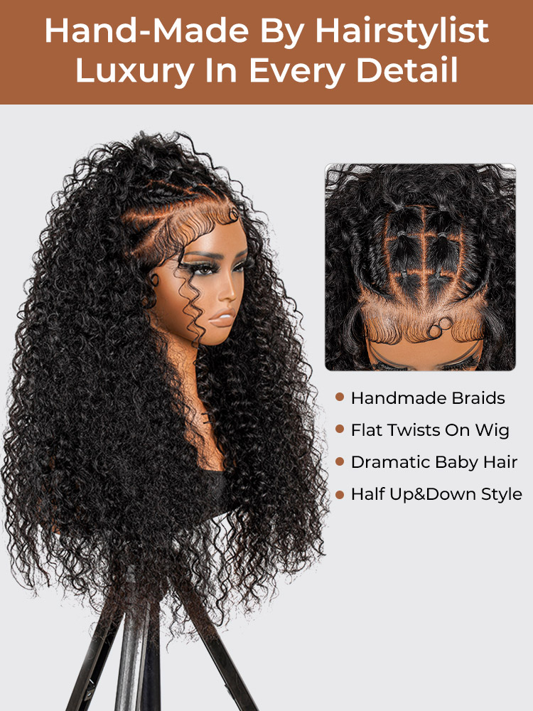  13×6 Water Wave Lace Wig 