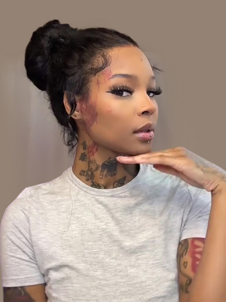 curly bun hairstyle,