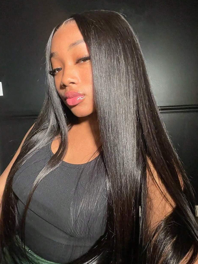 alipearl straight lace front wig