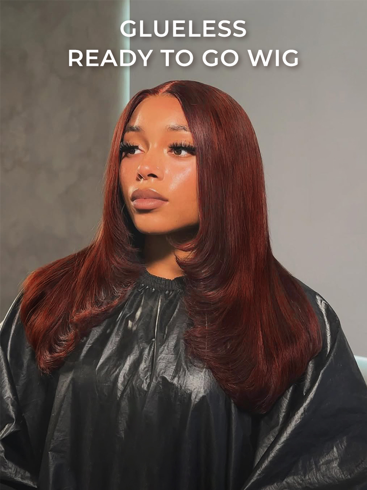Transparent Lace Brown Wig 