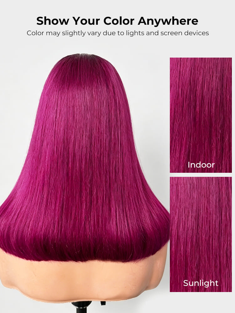 different color in sunshine