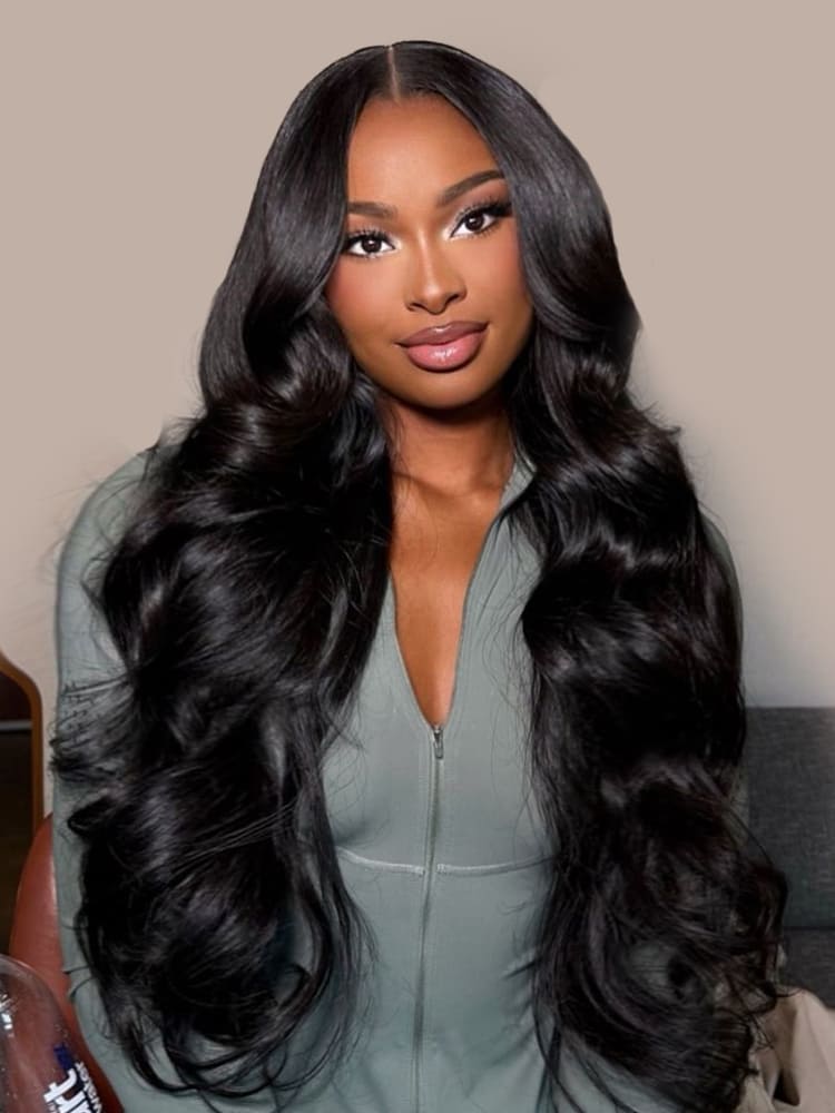 double drawn wigs human hair