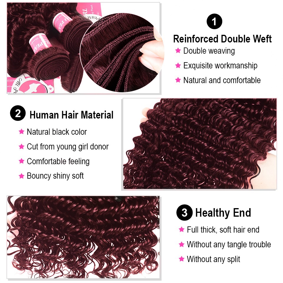 deep wave curly hair