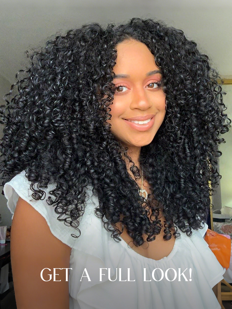 Curly Drawstring Wig
