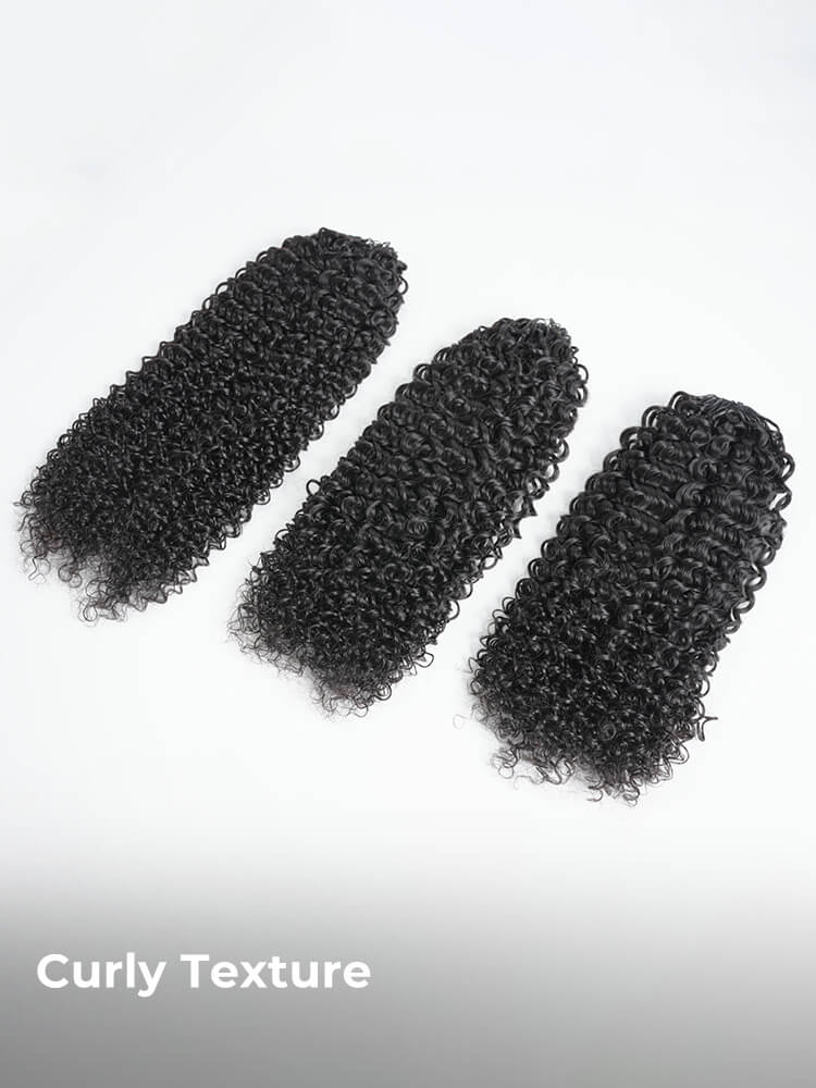 curly pre-separated crochet hair extension