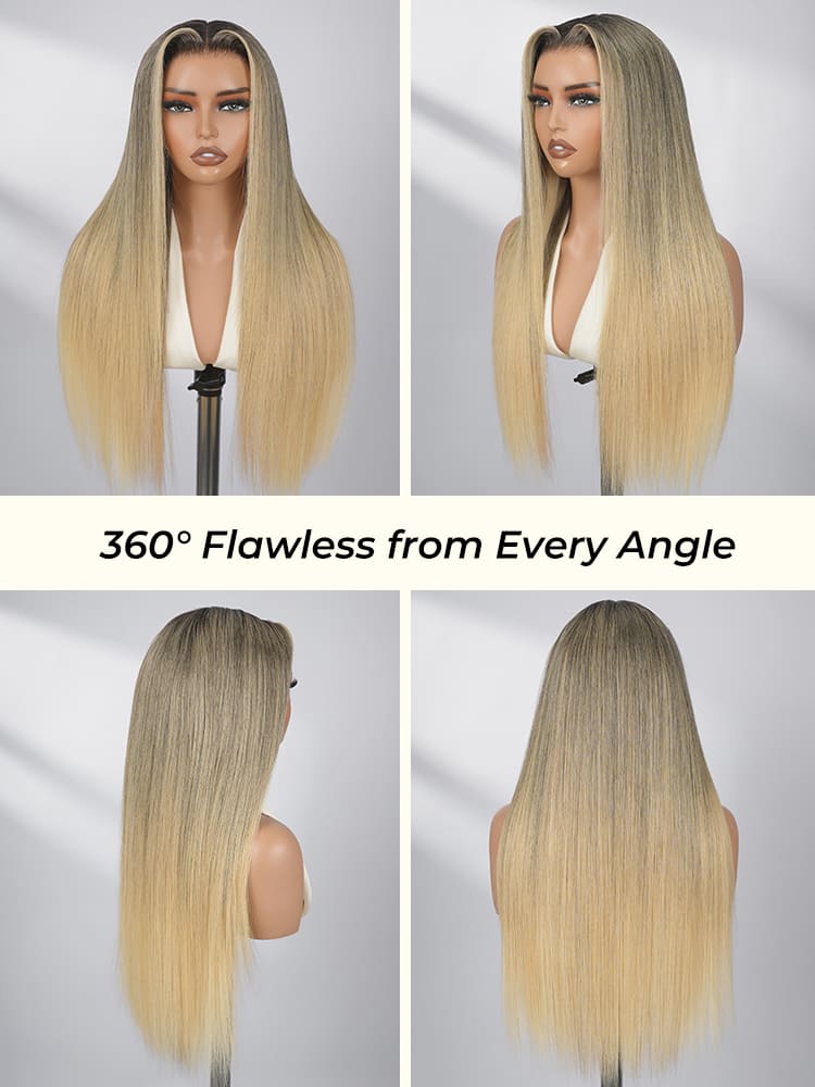 12A blonde highlights wig