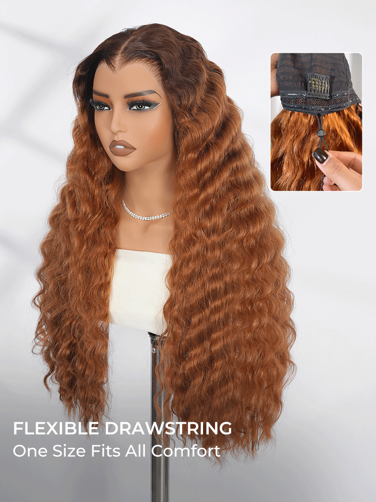 drawstring wigs human hair