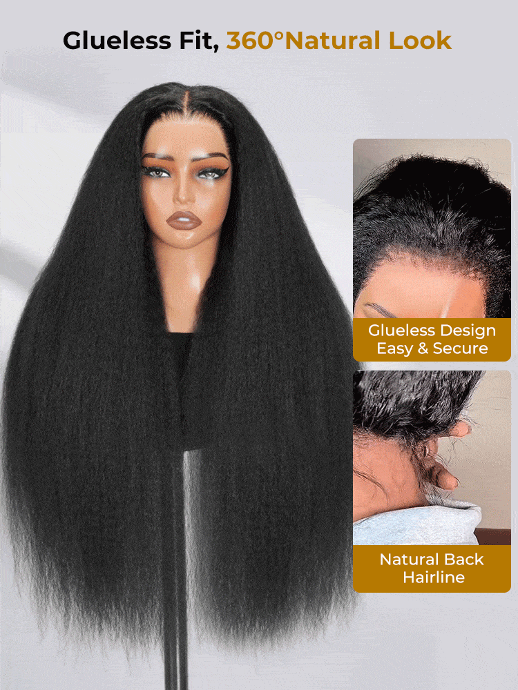 elastic drawstring wig