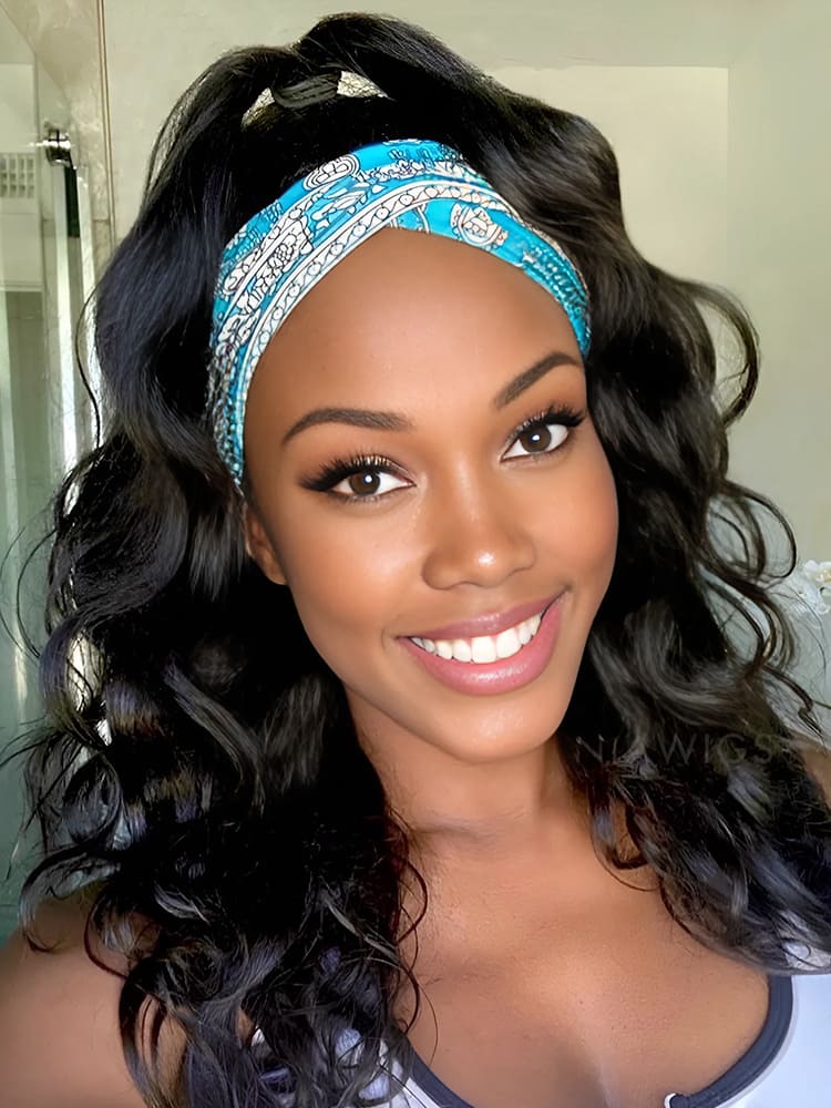 Body Wave Best Headband Wig Affordable Half Wig Styles