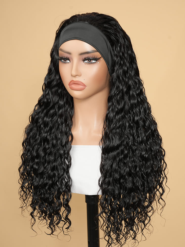 headband wigs human hair