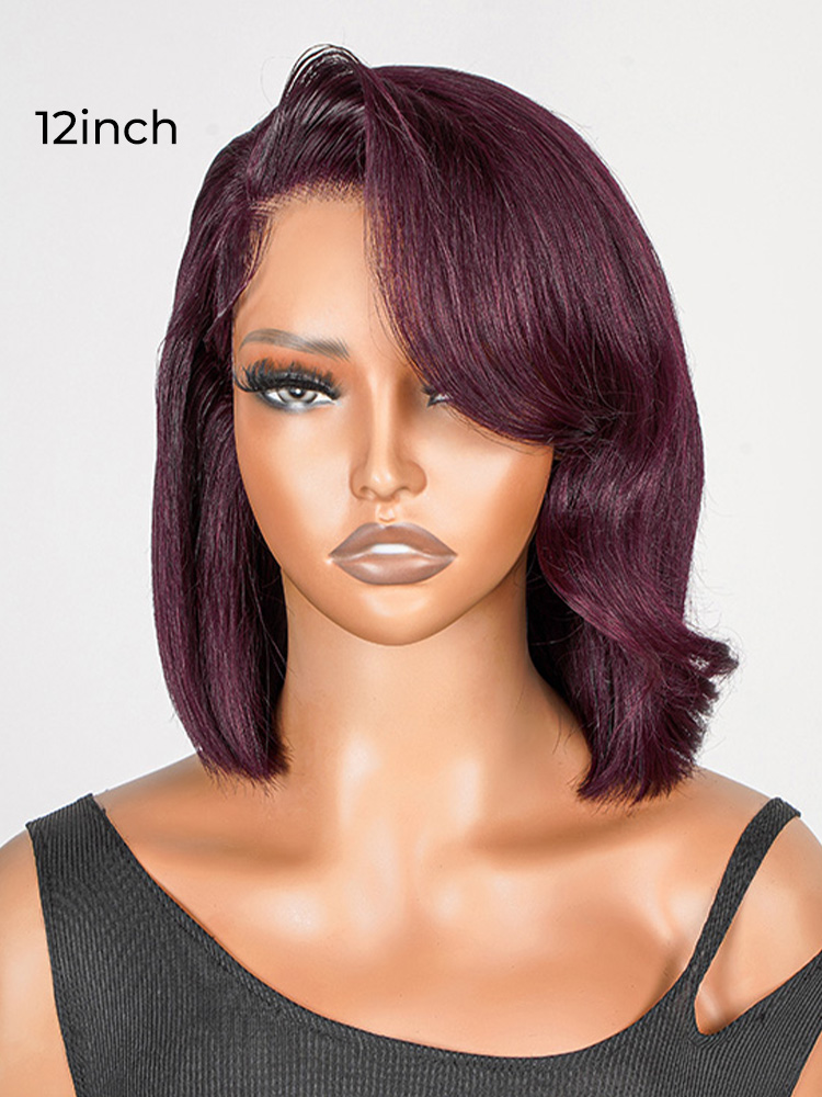 Burgundy Deep Red Bob