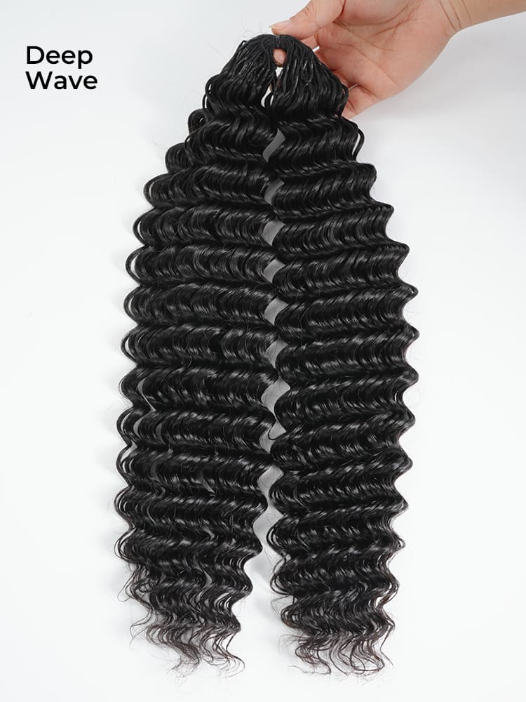 deep wave crochet hair