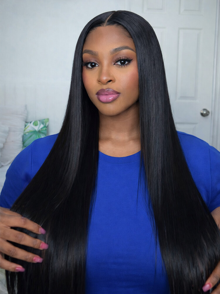 super double drawn wig