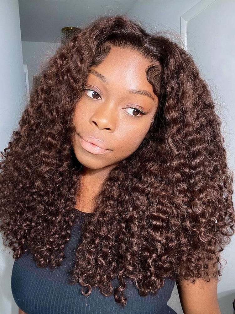 alipearl dark brown burmese curly wig