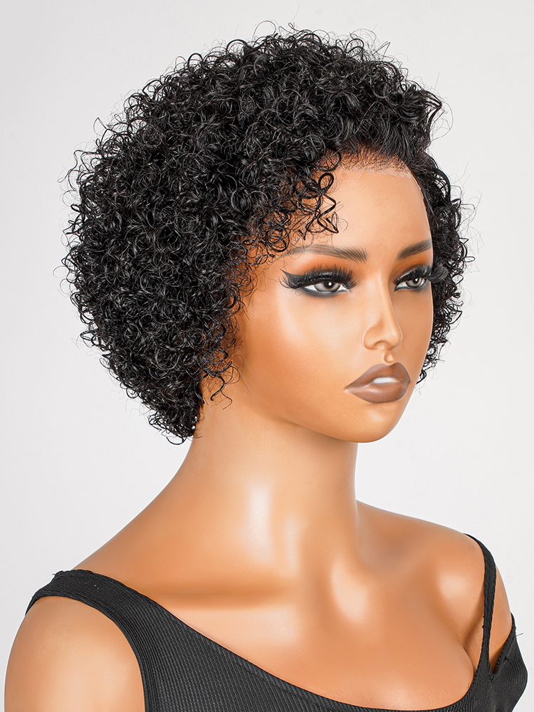 kinky curly lace frontal wigs