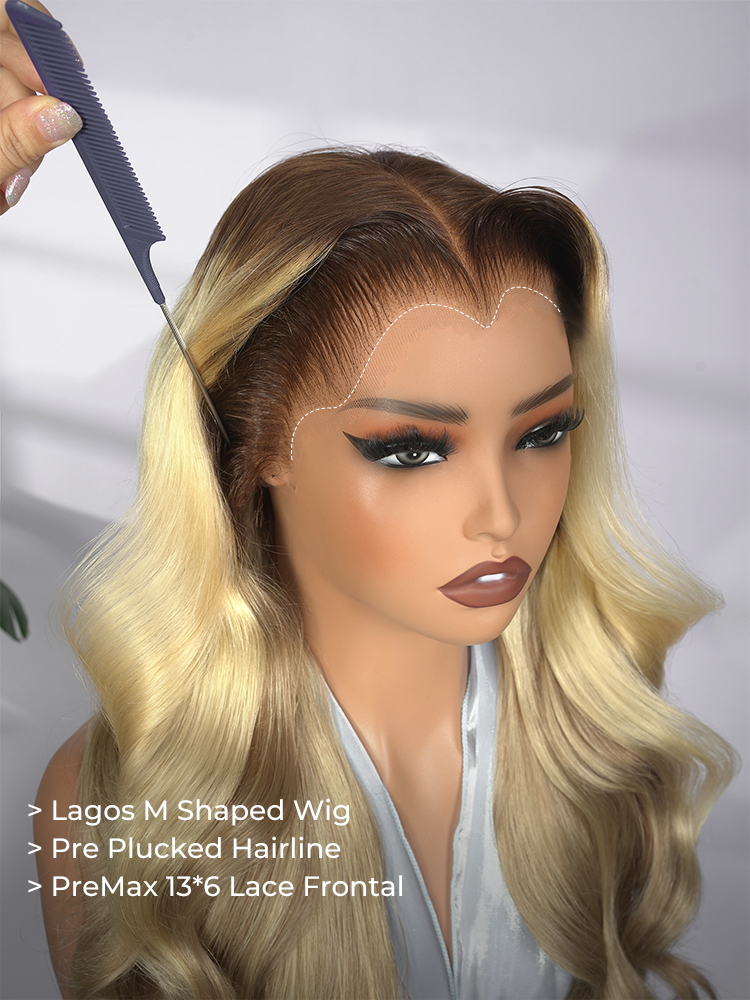 13x6 Lace Frontal Wig With Lagos M Hairline -2