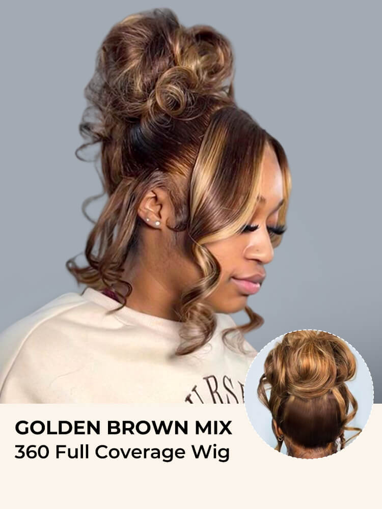 highlight 360 lace wig