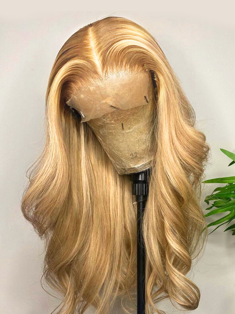 piano color lace part wig