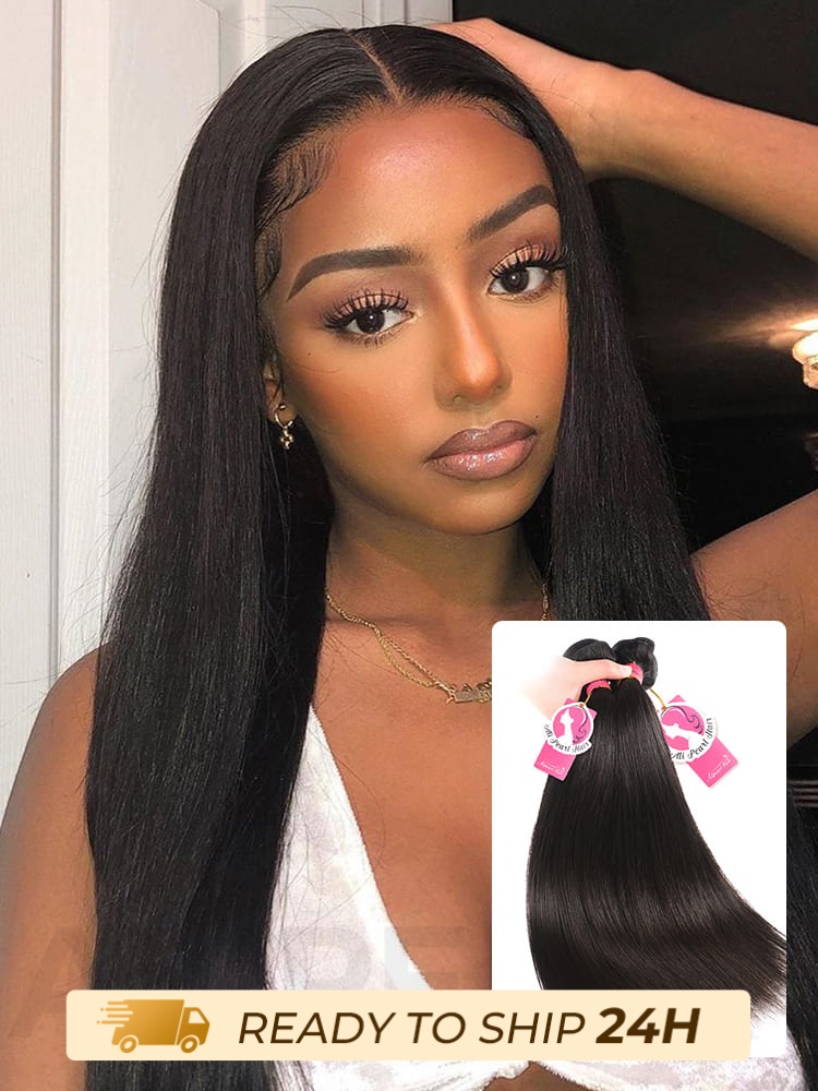 Alipearl Brazilian Straight Virgin Hair 3 Bundles/Packet