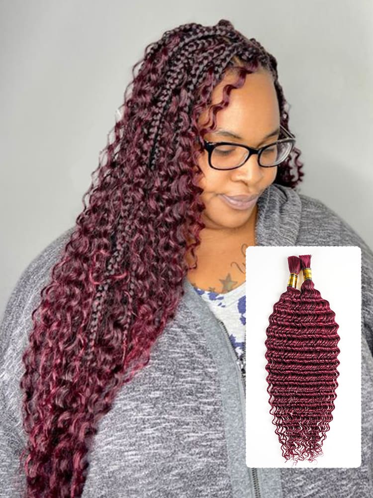 Deep Wave #99j Color Hair Bulk  