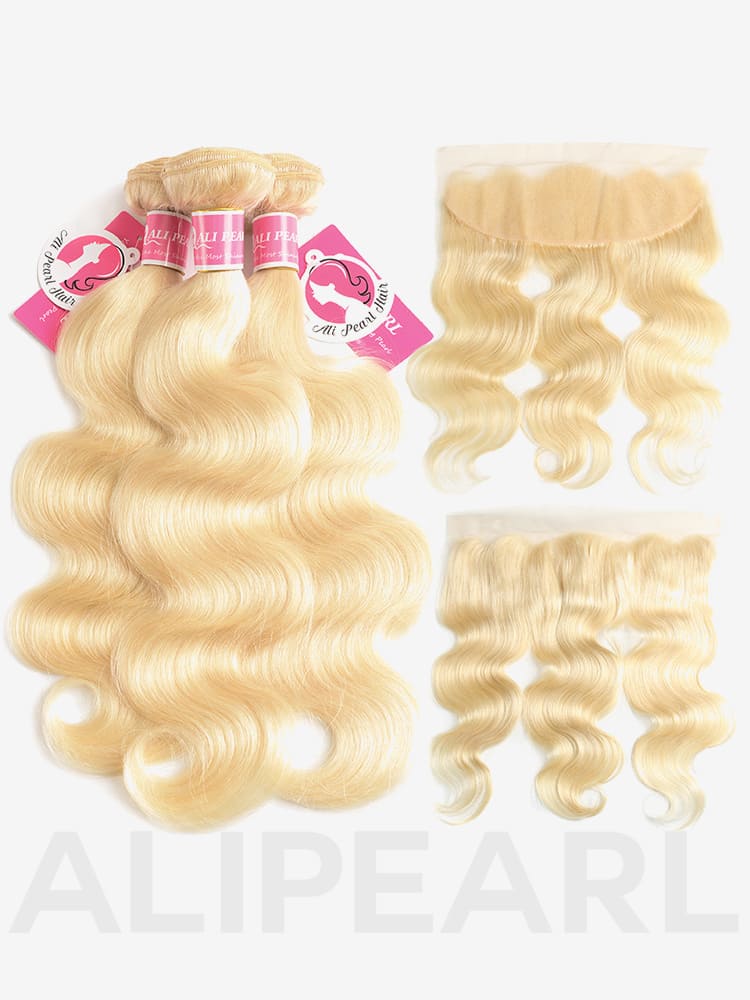 3 bundles with lace frontal