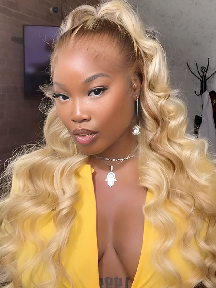 ombre body wave wig